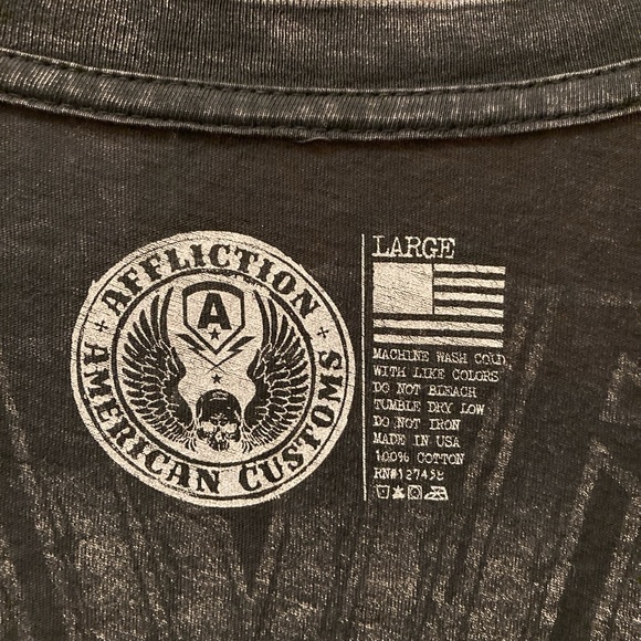 AFFLICTION SOUTH DAKOTA t-shirt - Picture 3 of 5